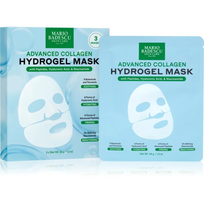 Mario Badescu Advanced Collagen arcmaszk szett 3 db