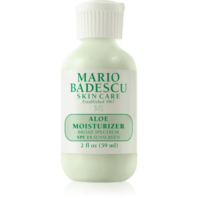 Mario Badescu Aloe Moisturizer SPF 15 Könnyű enyhítő krém SPF 15 59 ml