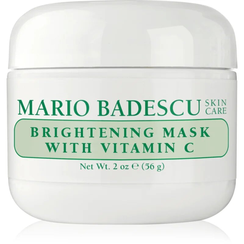 Mario Badescu Brightening Mask with Vitamin C élénkítő arcmaszk a sápadt egyenletlen arcbőrre 56 g