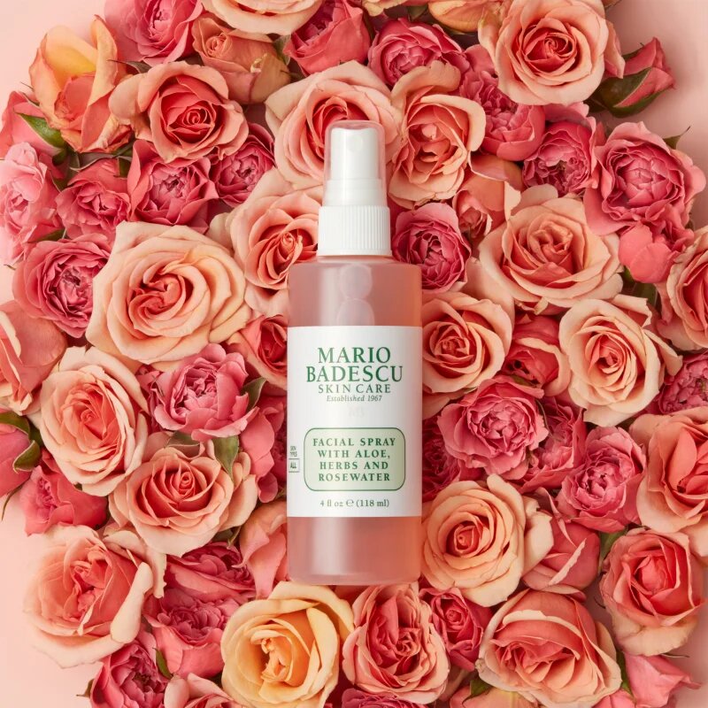Mario Badescu Facial Spray with Aloe Herbs and Rosewater bőr tonizáló permet élénk és hidratált bőr 236 ml