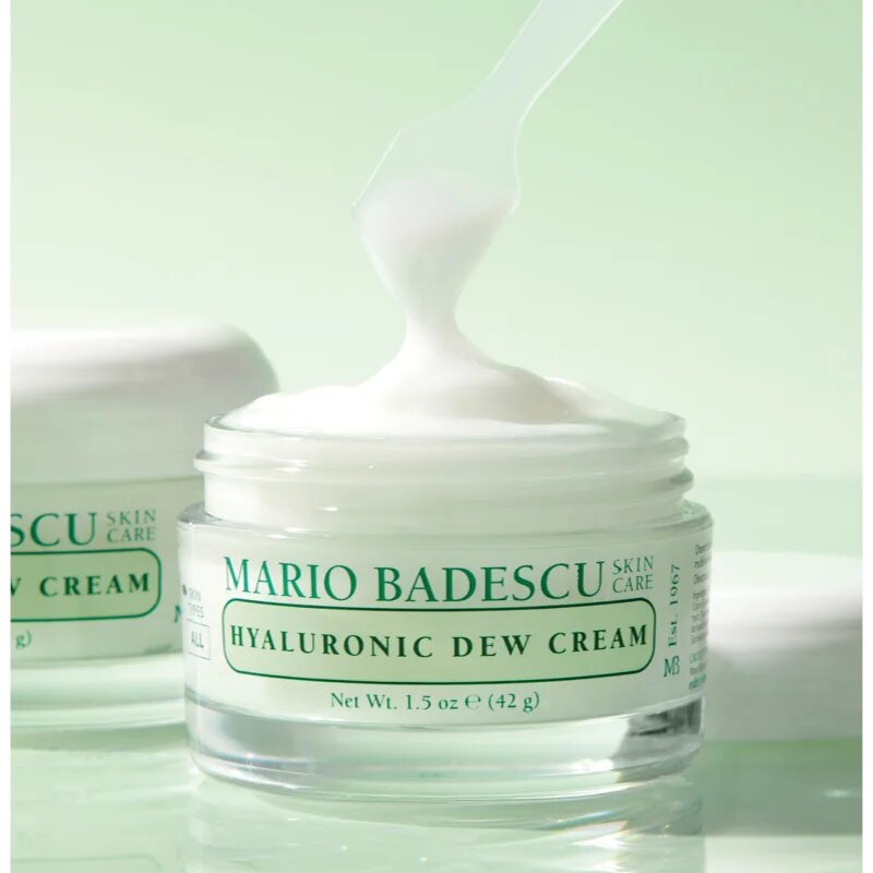 Mario Badescu Hyaluronic Dew Cream hidratáló géles krém nem tartalmaz olajat 42 g
