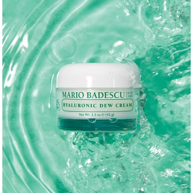Mario Badescu Hyaluronic Dew Cream hidratáló géles krém nem tartalmaz olajat 42 g