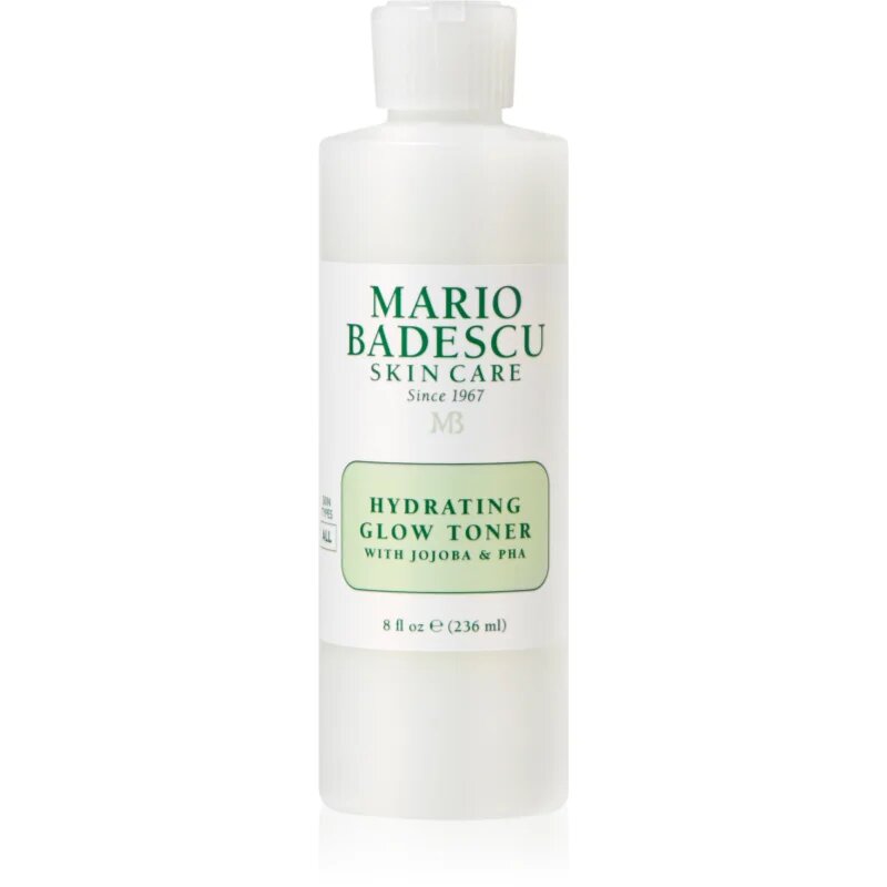 Mario Badescu Hydrating Glow Toner with Jojoba and PHA hidratáló tonik az élénk bőrért 236 ml