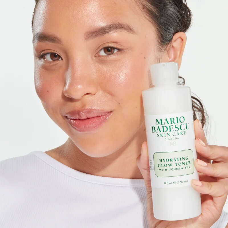 Mario Badescu Hydrating Glow Toner with Jojoba and PHA hidratáló tonik az élénk bőrért 236 ml