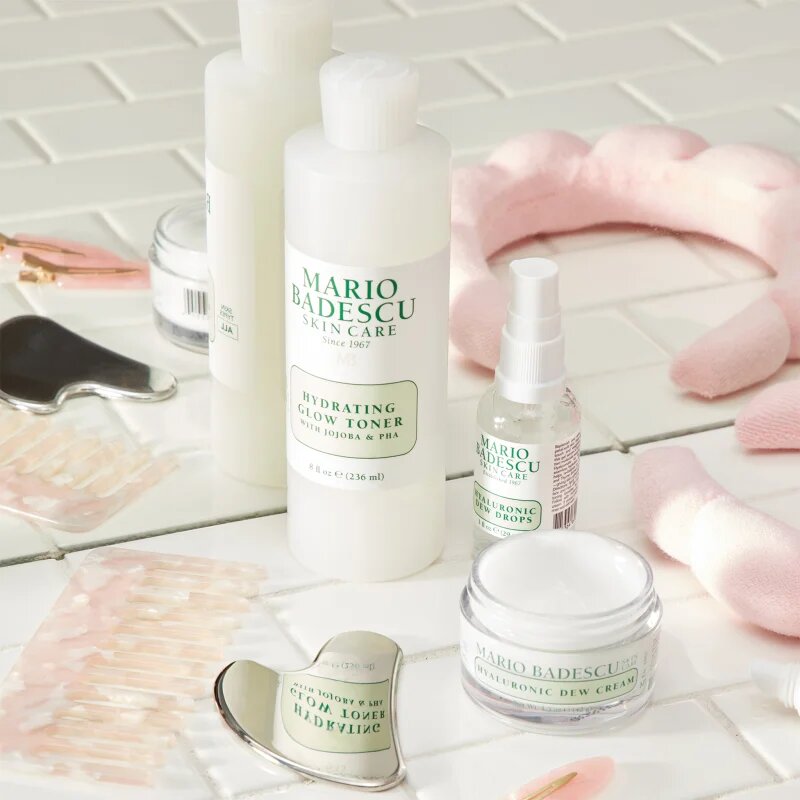 Mario Badescu Hydrating Glow Toner with Jojoba and PHA hidratáló tonik az élénk bőrért 236 ml