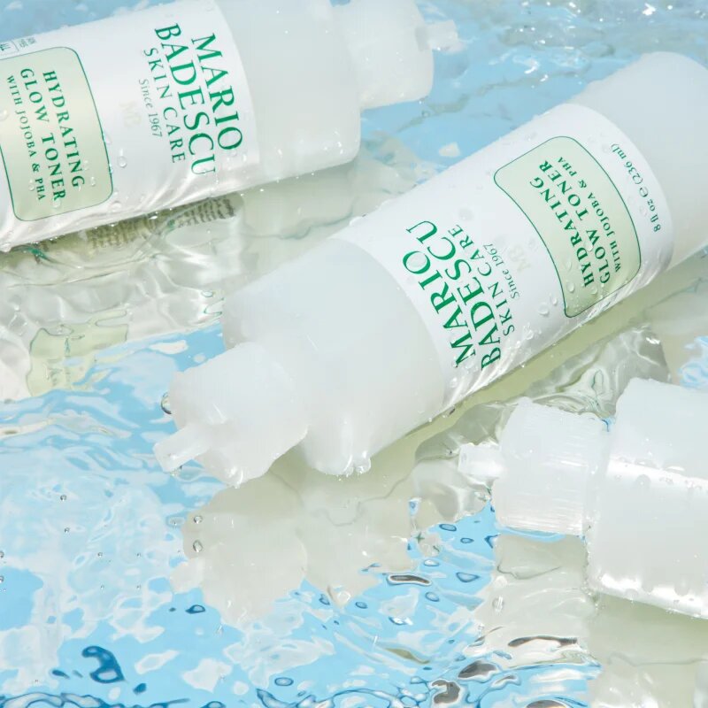 Mario Badescu Hydrating Glow Toner with Jojoba and PHA hidratáló tonik az élénk bőrért 236 ml