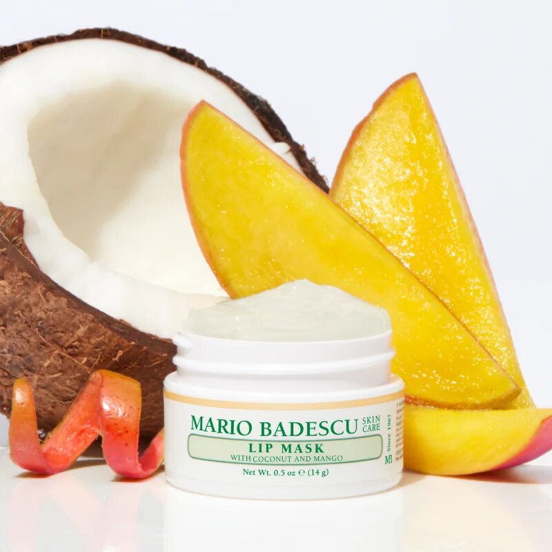 Mario Badescu Lip Mask with Coconut and Mango hidratáló maszk az ajkakra 14 g