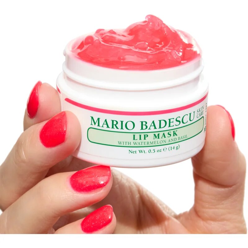 Mario Badescu Lip Mask with Watermelon and Basil hidratáló maszk az ajkakra 14 g