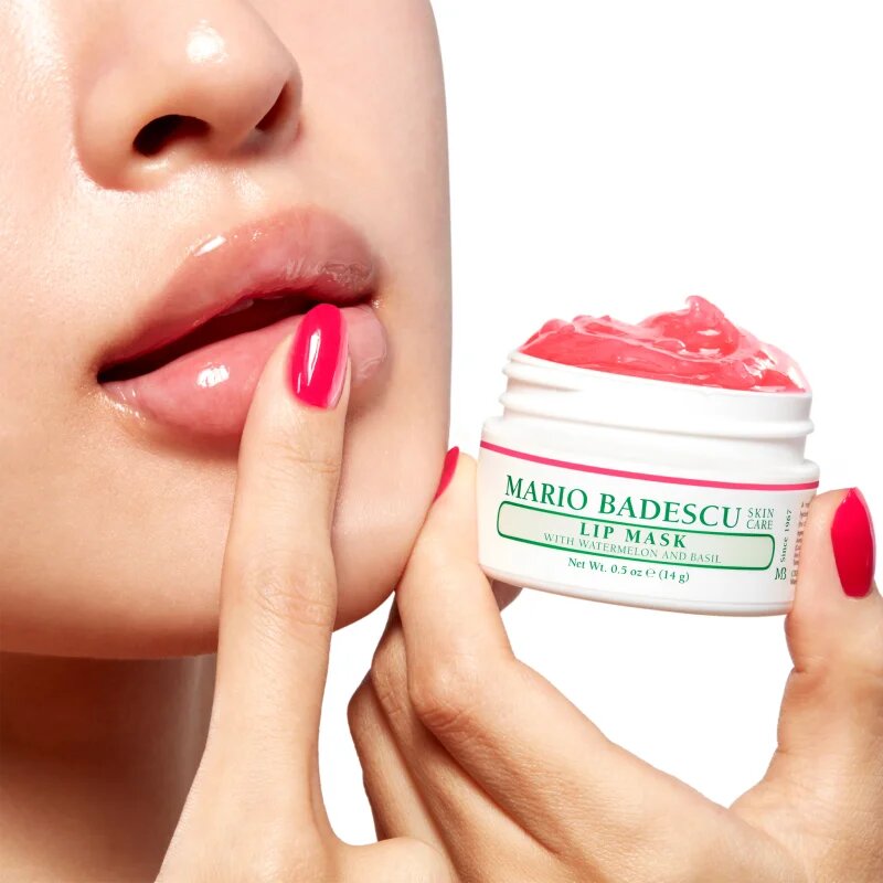 Mario Badescu Lip Mask with Watermelon and Basil hidratáló maszk az ajkakra 14 g
