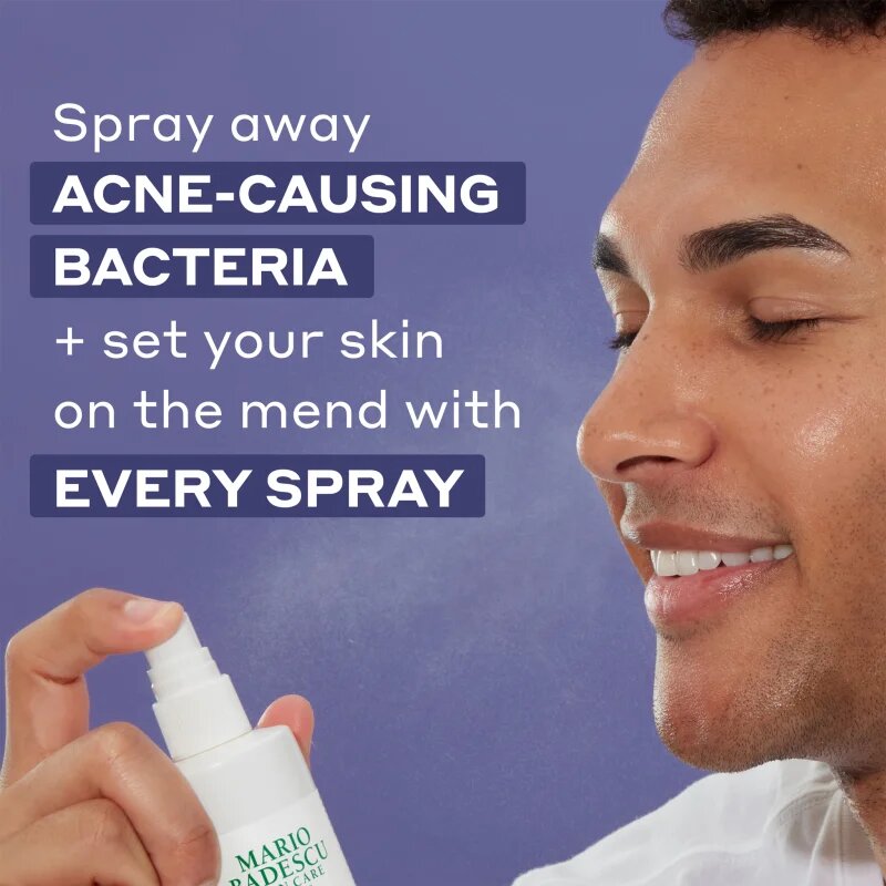 Mario Badescu Repairing Facial Spray With Hypochlorous Acid megújító spray arcra az arcbőr megnyugtatására 118 ml