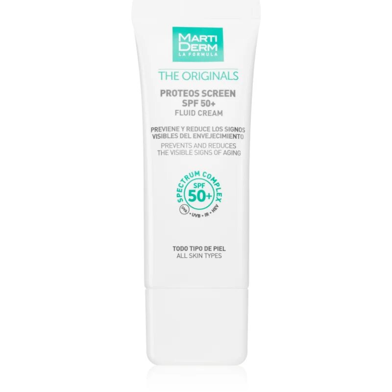 Martiderm The Originals Proteos Screen bőrvédő folyadék minden bőrtípusra SPF 50+ 40 ml