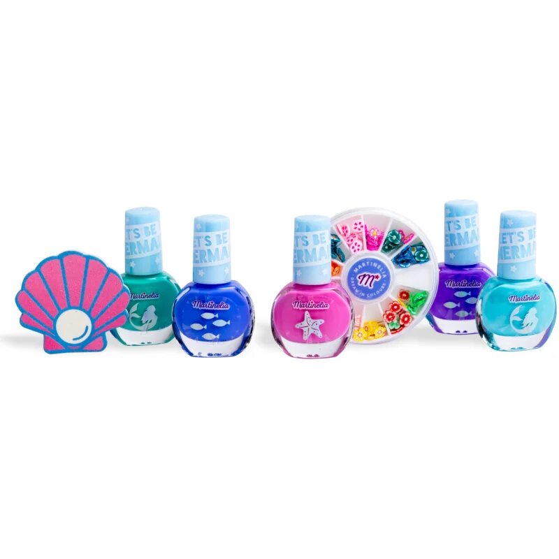 Martinelia Let´s be Mermaid Nails Design Kit szett körmökre gyermekeknek 3+