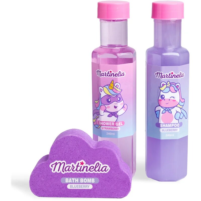 Martinelia Little Unicorn Bath SET szett gyermekeknek 3+