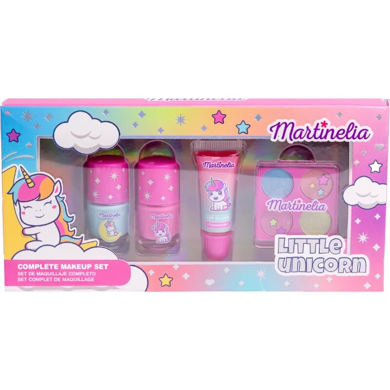 Martinelia Little Unicorn Complete Makeup Set ajándékszett gyermekeknek