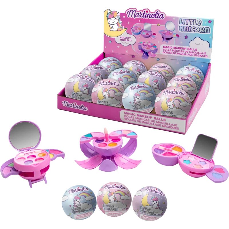 Martinelia Little Unicorn Magic Makeup Ball alapozó golyók formájában