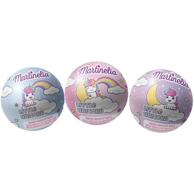 Martinelia Little Unicorn Magic Makeup Ball alapozó golyók formájában