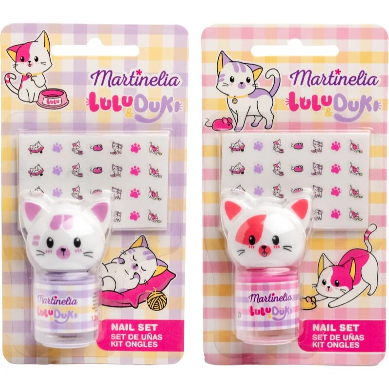 Martinelia Lulu & Duki Nail Set ajándékszett gyermekeknek