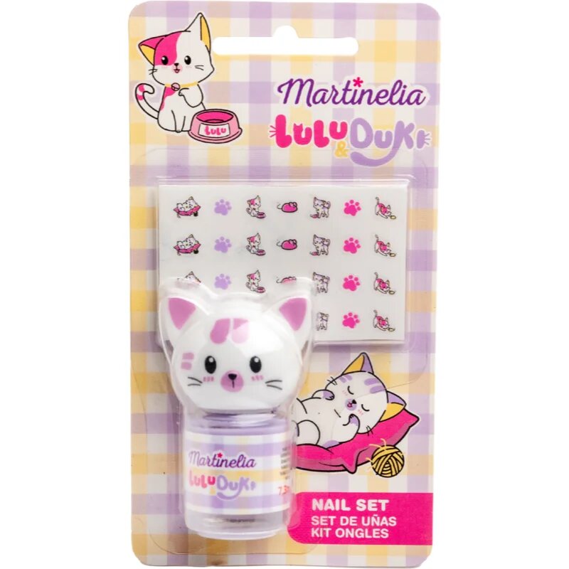 Martinelia Lulu & Duki Nail Set ajándékszett gyermekeknek