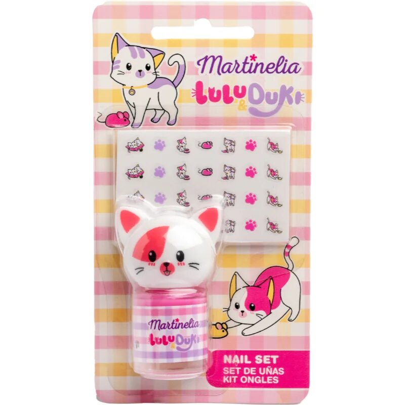 Martinelia Lulu & Duki Nail Set ajándékszett gyermekeknek