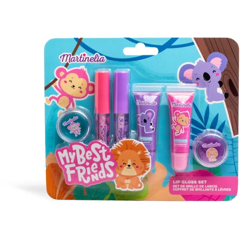 Martinelia My Best Friends Lip Gloss Set ajakfény szett gyermekeknek