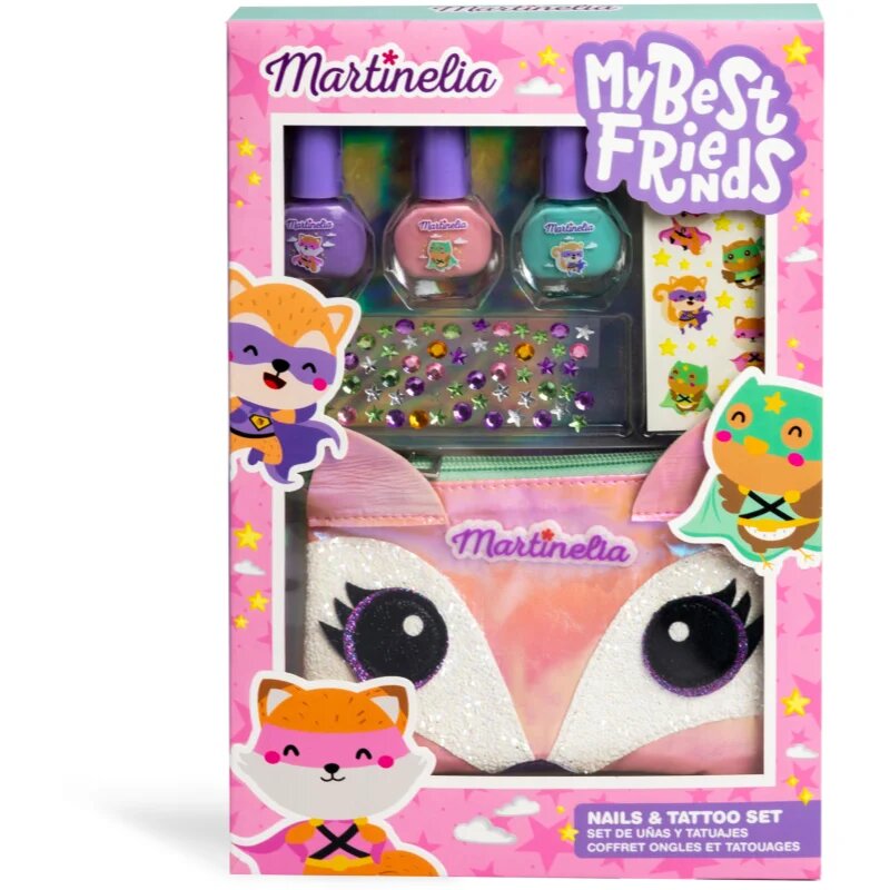 Martinelia My Best Friends Nails & Tattoo szett gyermekeknek