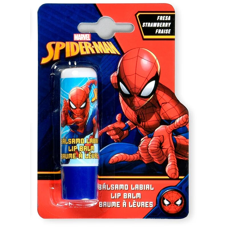 Marvel Spiderman Lip Balm ajakbalzsam eper ízzel 4 g