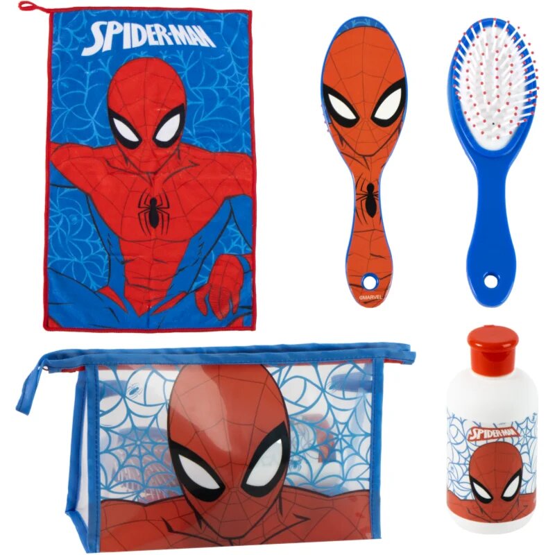 Marvel Spiderman Toilet Bag ajándékszett gyermekeknek