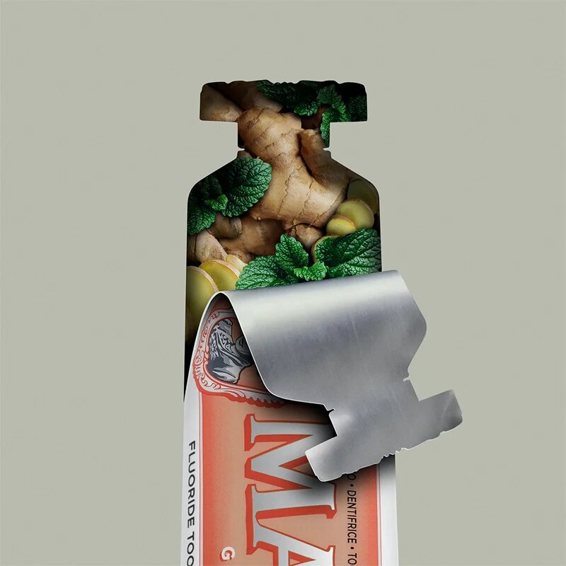Marvis The Mints Ginger fogkrém íz Ginger-Mint 85 ml