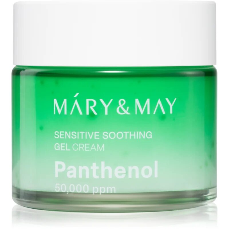 Mary&May Sensitive Soothing Gel Cream gyengéd és hidratáló géles krém az érzékeny bőr megnyugtatásához és erősítéséhez 70 g