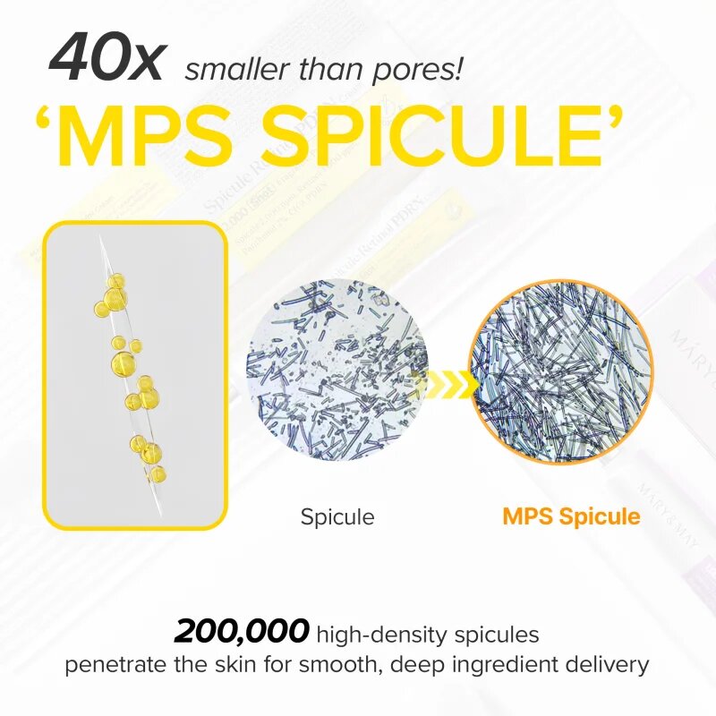 Mary&May Spicule Retinol PDRN Cream intenzív ránctalanító krém nyugtató hatással 15 g