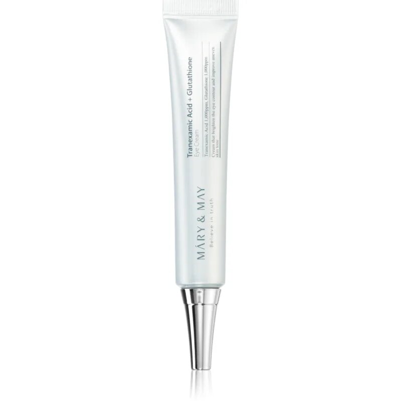 Mary&May Tranexamic Acid + Glutathione Eye Cream ráncellenes szemkrém mely csökkenti a duzzanatokat és a sötét karikákat 30 g