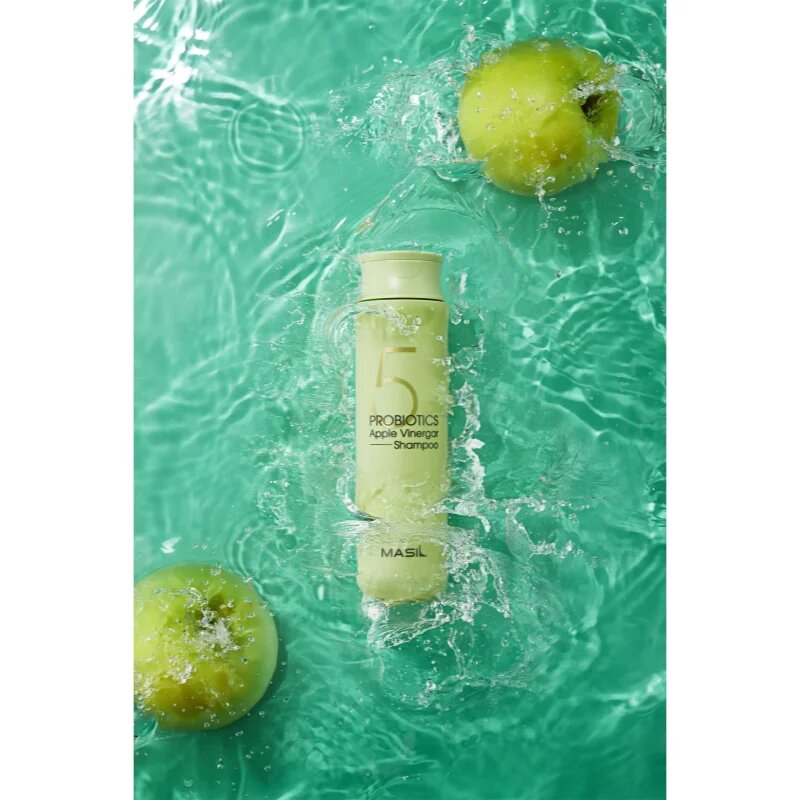 MASIL 5 Probiotics Apple Vinegar mélyen tisztító sampon a hajra és a fejbőrre 300 ml