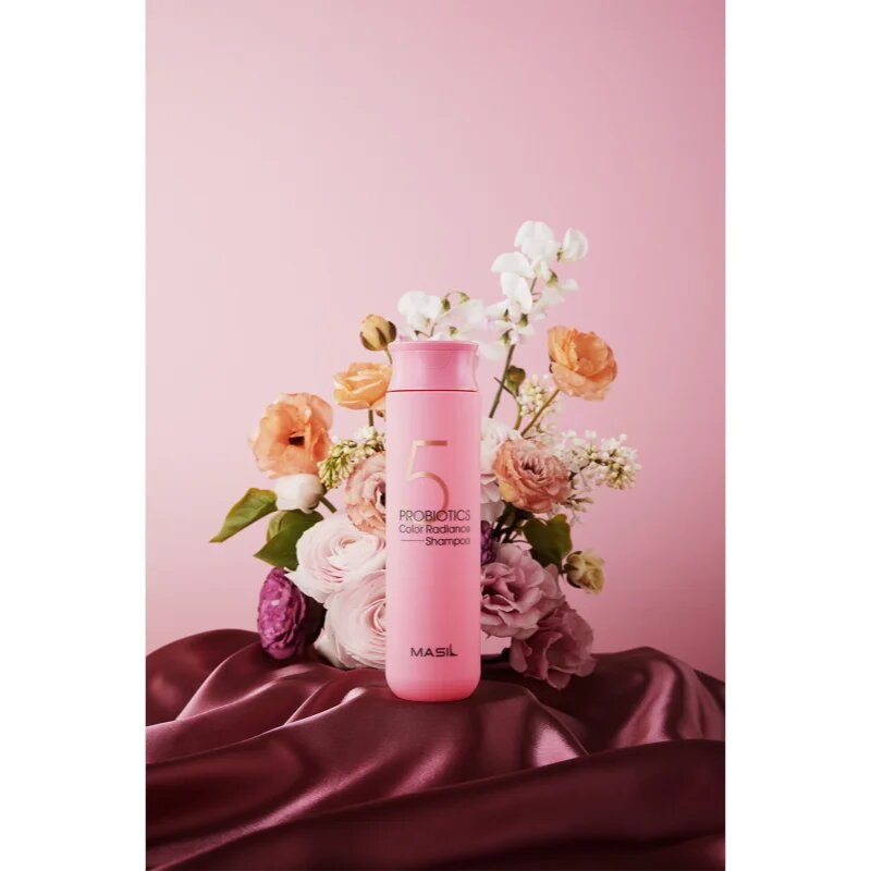 MASIL 5 Probiotics Color Radiance sampon a hajszín megóvására magas UV védelemmel 300 ml