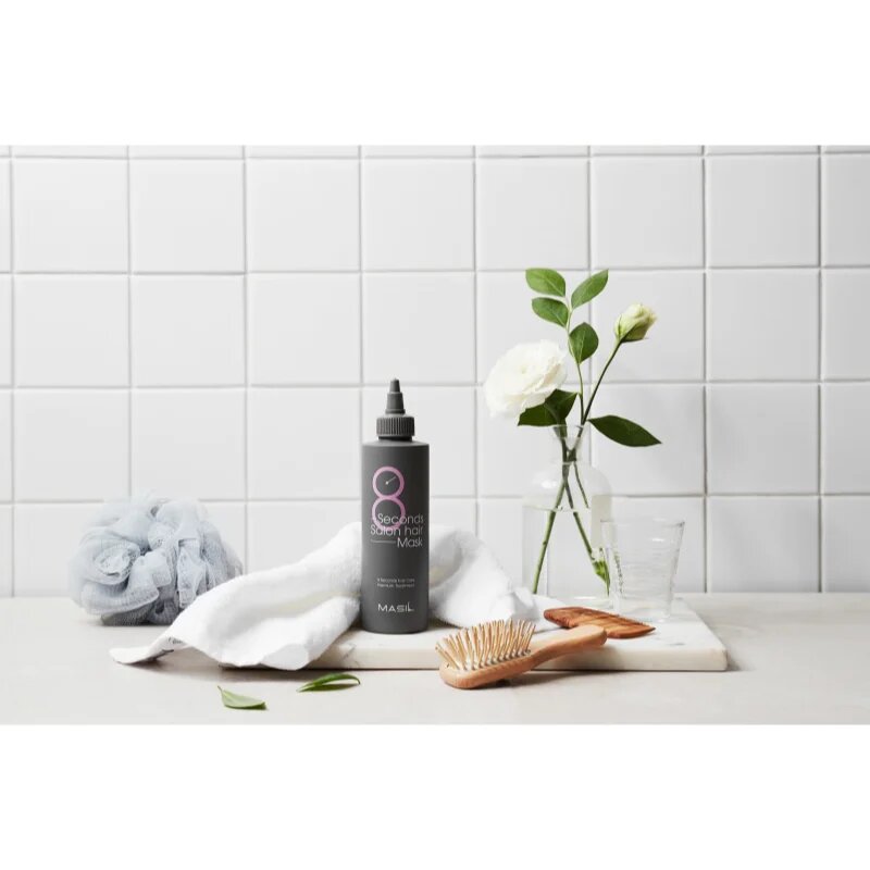 MASIL 8 Seconds Salon Hair intenzív regeneráló maszk zsíros fejbőrre és száraz hajvégekre 200 ml