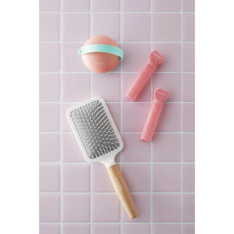 MASIL Roller Pins Peach Girl Öntapadós hajcsavarók dús haj a gyökerektől 2 db