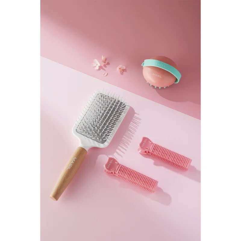 MASIL Roller Pins Peach Girl Öntapadós hajcsavarók dús haj a gyökerektől 2 db