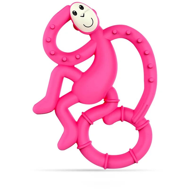 Matchstick Monkey Mini Monkey Teether rágóka antimikrobiális összetevővel 1 db