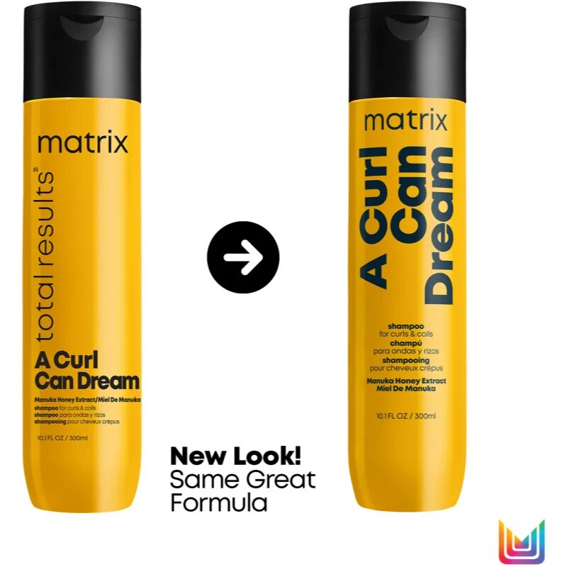 Matrix A Curl Can Dream hidratáló sampon a hullámos és göndör hajra 300 ml