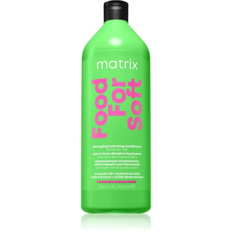 Matrix Food For Soft hidratáló kondicionáló hialuronsavval 1000 ml