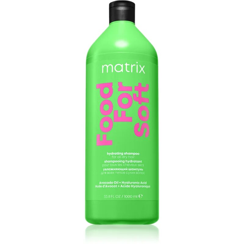 Matrix Food For Soft hidratáló sampon hialuronsavval 1000 ml