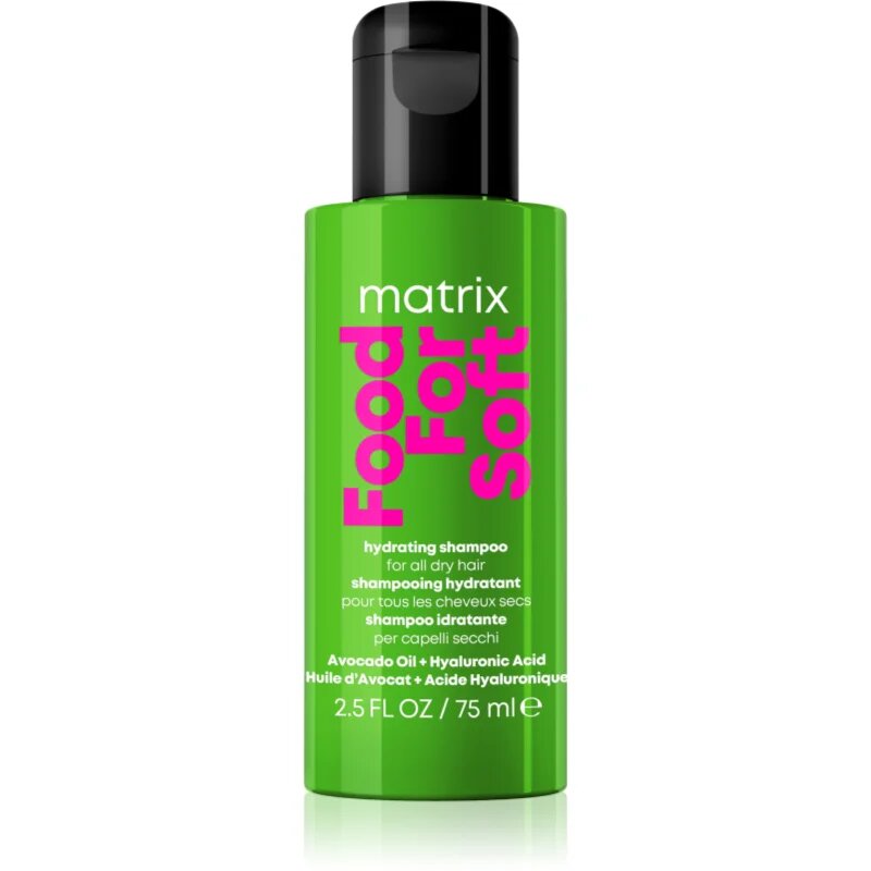 Matrix Food For Soft hidratáló sampon hialuronsavval 75 ml