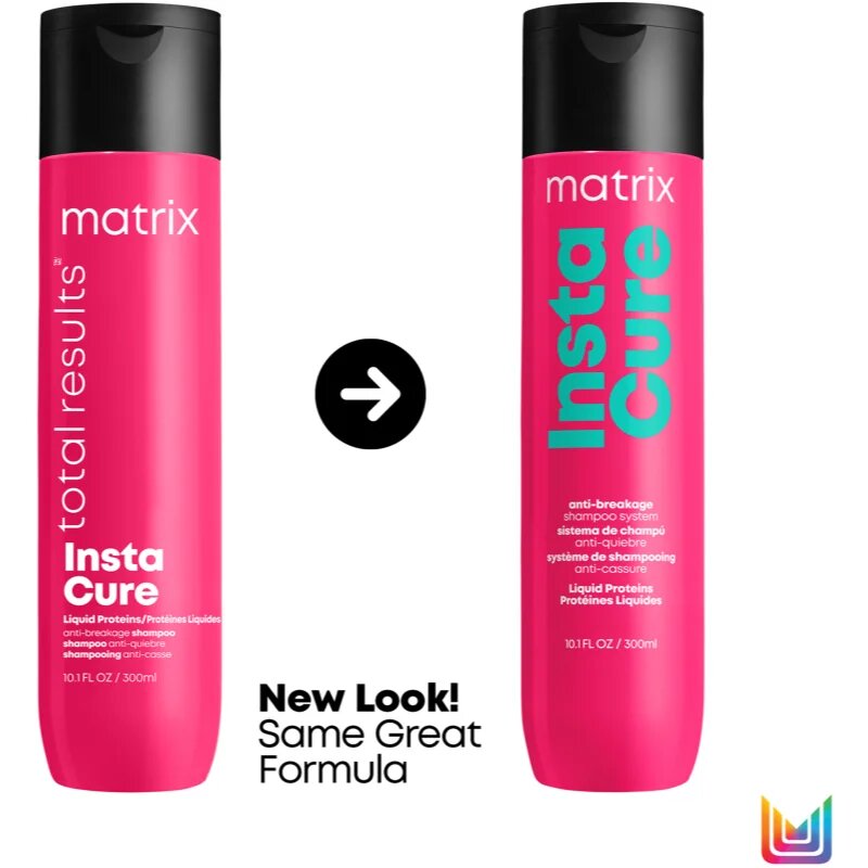 Matrix Instacure Shampoo megújító sampon hajtöredezés ellen 300 ml