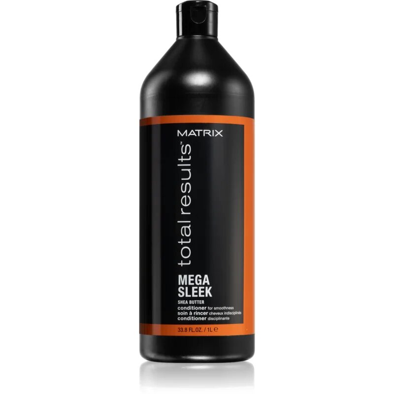 Matrix Mega Sleek Smoothing Conditioner kondicionáló a rakoncátlan és töredezett hajra 1000 ml