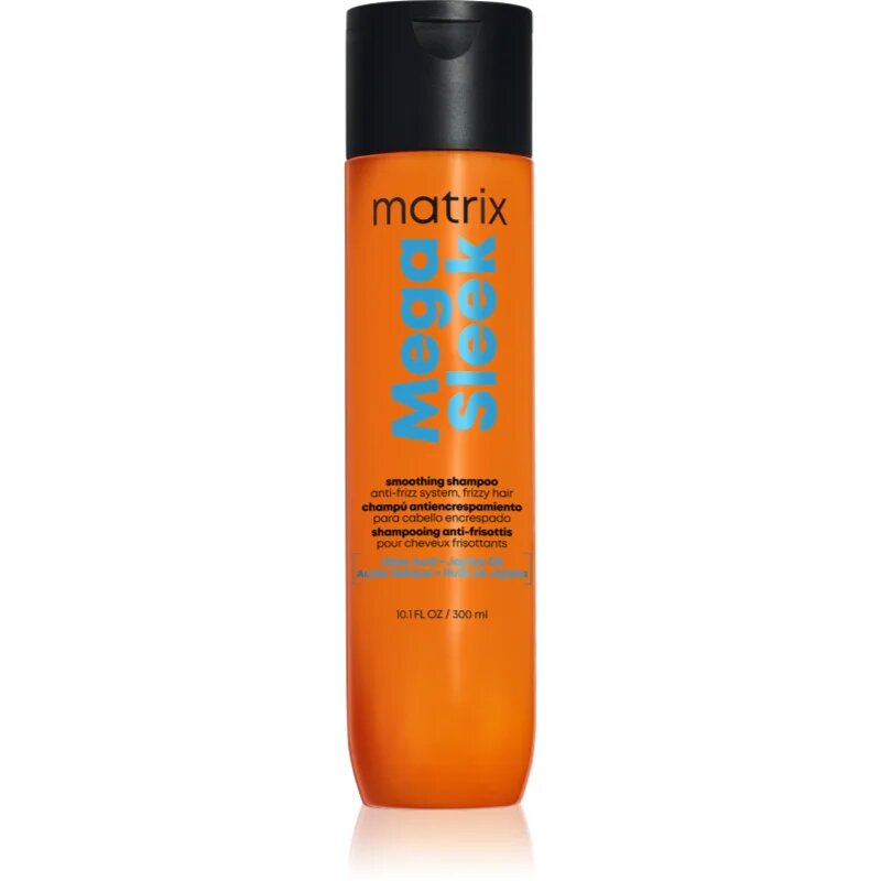 Matrix Mega Sleek Smoothing Shampoo sampon a rakoncátlan és töredezett hajra 300 ml