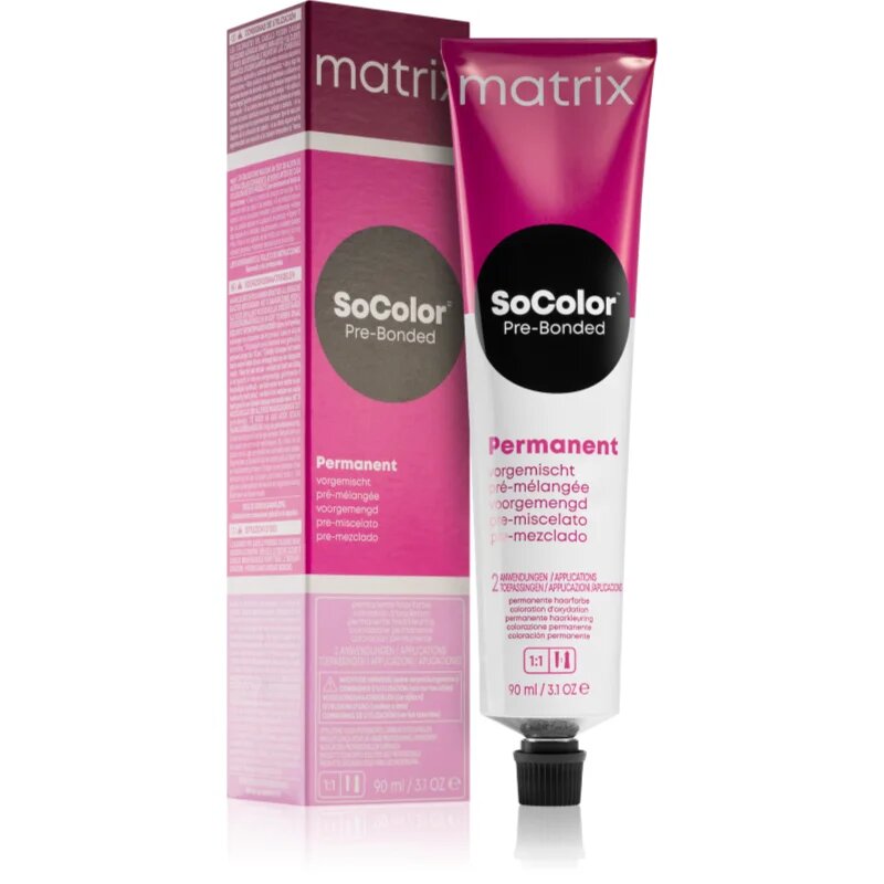 Matrix SoColor Pre-Bonded Blended tartós hajfesték árnyalat 9N 90 ml