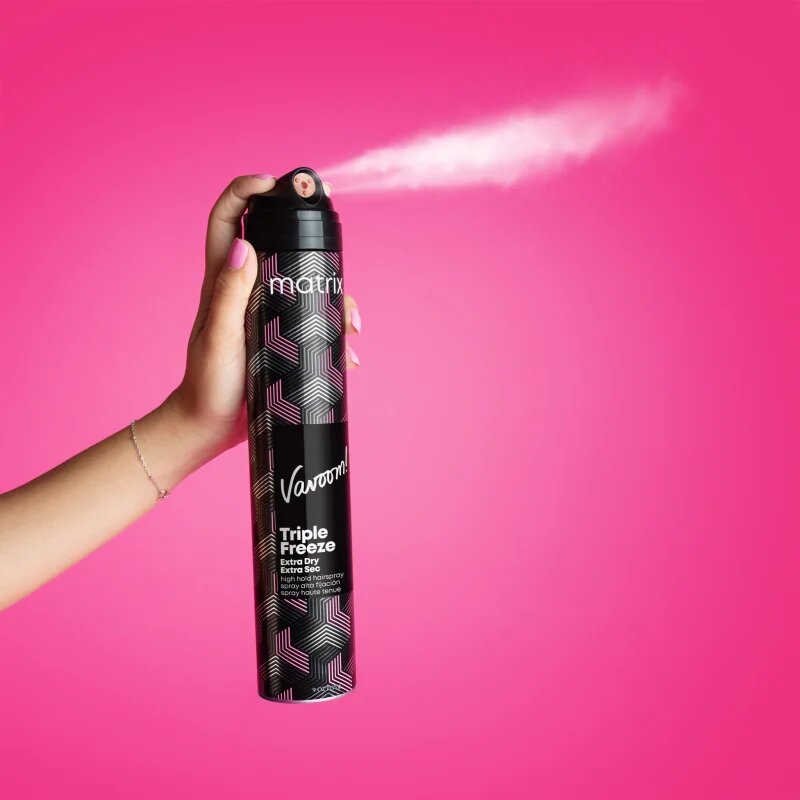 Matrix Vavoom Triple Freeze Extra Dry hajlakk erős fixálással 300 ml
