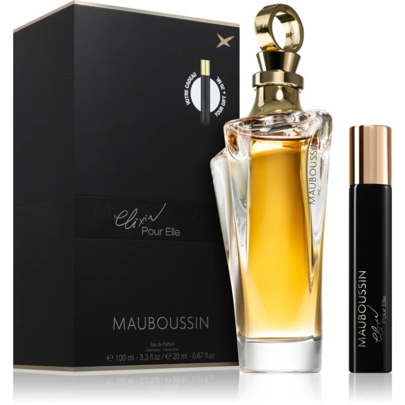 Mauboussin Elixir Pour Elle Travel Edition ajándékszett 2 db