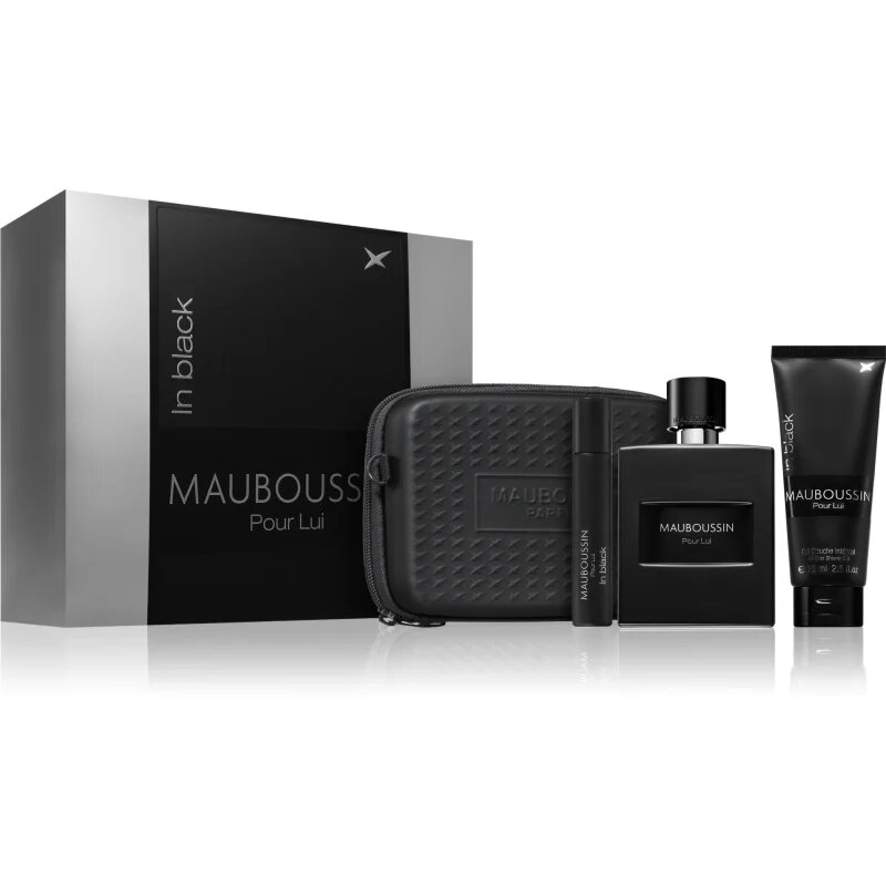 Mauboussin Prestige Set Pour Lui In Black ajándékszett uraknak 4 db