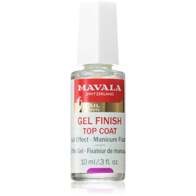 Mavala Gel Finish Top Coat fedő körömlakk 10 ml