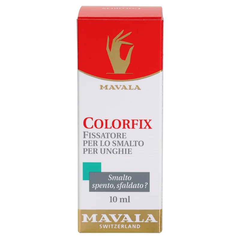 Mavala Nail Beauty Colorfix fedő lakk a körmökre a tökéletes védelemért és intenzív fényért 10 ml